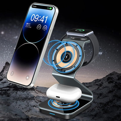 THE VOLT QUICK CHARGE® 3 in 1 Wireless Charging Station